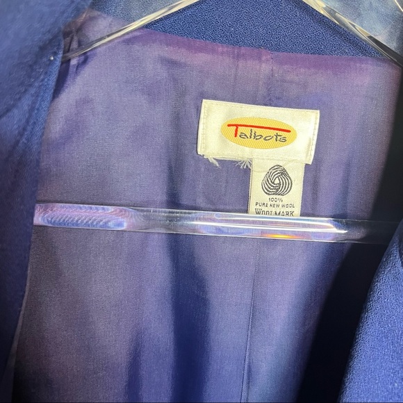 Talbots Navy /Royal Blue Blazer - Picture 5 of 7
